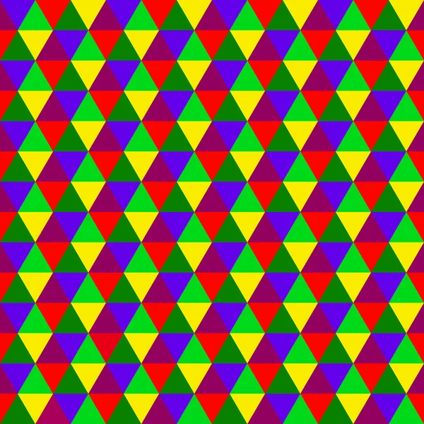 Modèle géométrique multicolore abstrait sans couture — Image vectorielle