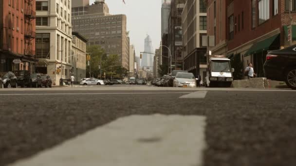 21.05.2019 。ニューヨークだ。シティ・ストリート. — ストック動画