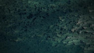 Sıvı Sanat. Sıvı Değişen Renklere Akıyor.