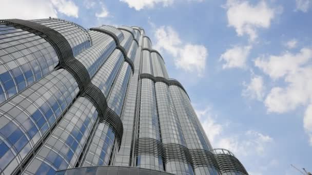 I Dubai. 12. december 2020 De Forenede Arabiske Emirater. Burj Khalifa. – Stock-video