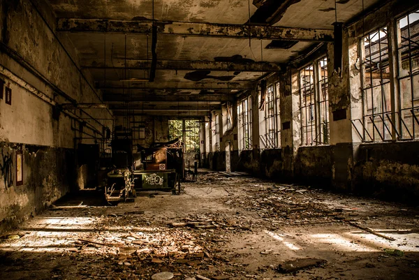 Εγκαταλελειμμένο βιομηχανικό κτίριο — Φωτογραφία Αρχείου