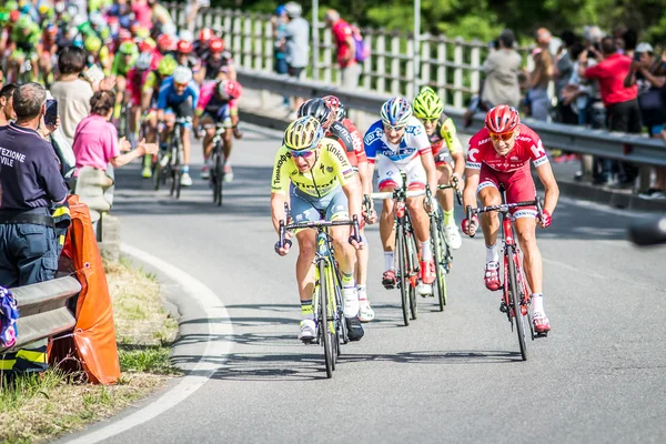 Cassano D'Adda, Włochy - może 25,2016: Giro d'Italia, etap 17 — Zdjęcie stockowe