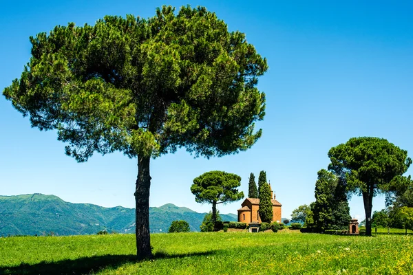 Italian landscape Brianza — Stock Photo, Image