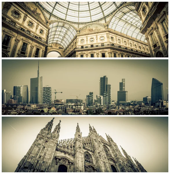 Milán centro — Foto de Stock