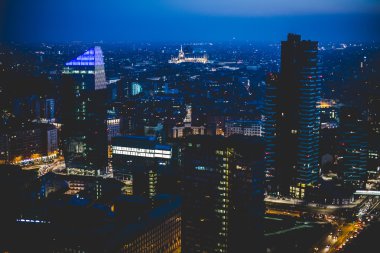 Milan, İtalya 26 Ekim 2014: yeni Porta Nuova semtinden Regione Lombardia gökdelen, kat 39, Milan, İtalya, 26 Ekim 2014