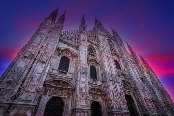 Duomo πόλη Μιλάνο — Φωτογραφία Αρχείου