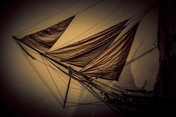 Ancient sailing ship — Stock Photo, Image
