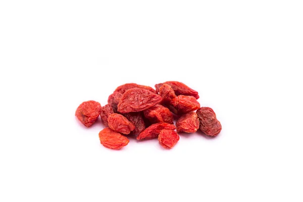 Dried goji berries fruit - lycium barbarum — Stock Photo, Image