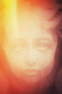 Hayalet - retro tarzı fotoğraf