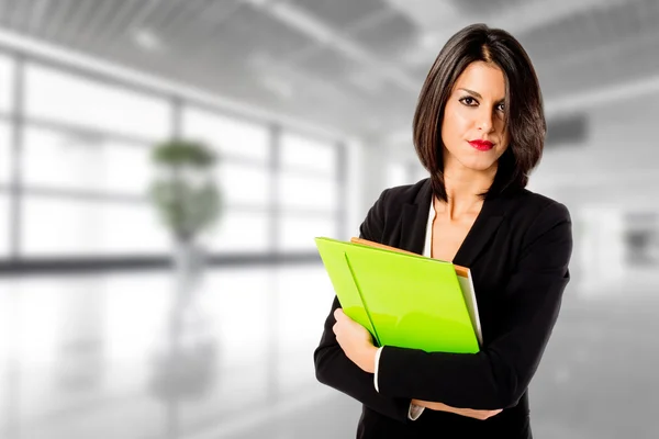 Professional business woman in her office — Stock Photo, Image