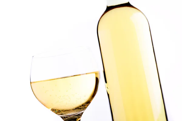 Wine - on white background photo — Stock Photo, Image