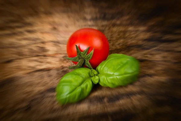 Tomates tomates de cereja de pachino - foto de estilo borrada — Fotografia de Stock