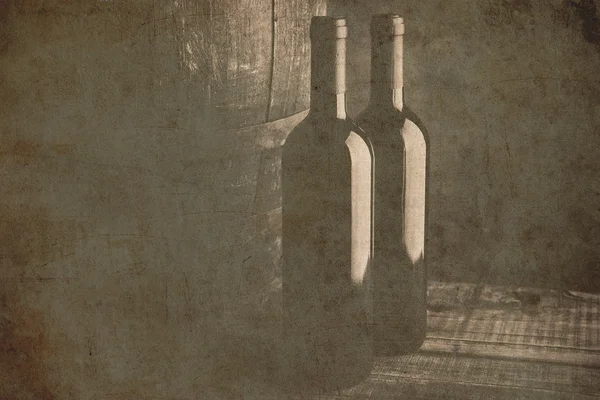 高級ワインのレトロなグランジ — ストック写真
