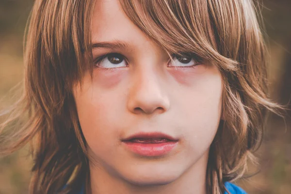 Brat little boy — Stock Photo, Image