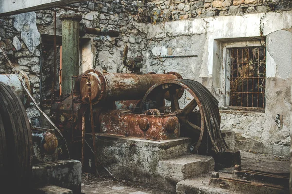 Abandoned mine - outside — Stock Photo, Image