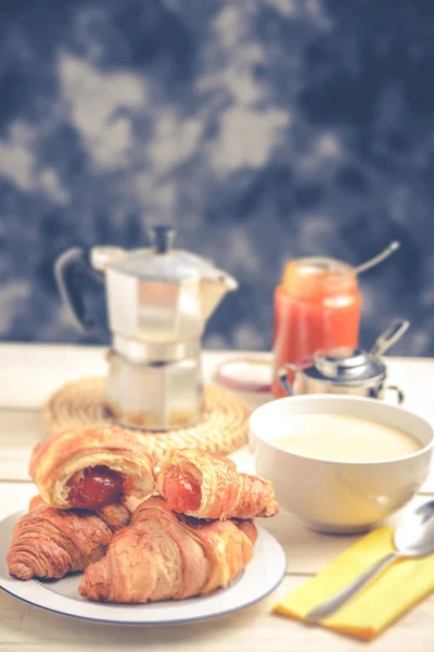 Süßes Frühstücksbuffet — Stockfoto