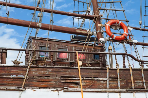 Old wooden ship — Stock Photo, Image