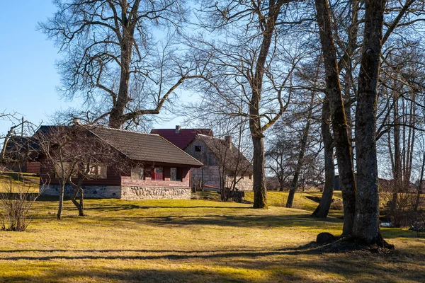 Estonian village — Stock Photo, Image