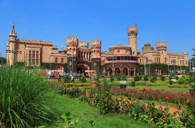 Historic Bangalore palace clipart