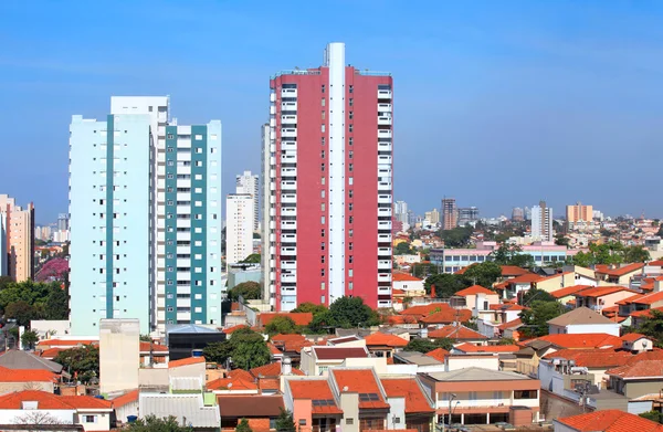 ブラジルでサンパウロカエターノ デュ ソル都市景観 — ストック写真