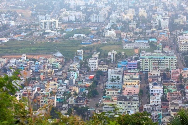 Letecký pohled na Visakhapatnam — Stock fotografie