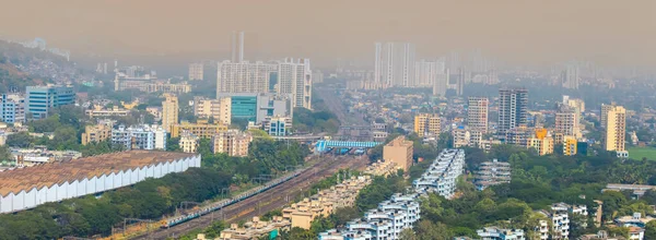 Mumbai India December Mulund Förort Till Mumbai Tidigaste Planerade Förorten — Stockfoto