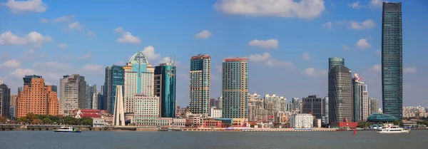 中国上海 2019年11月5日 位于黄浦江畔的上海市提兰桥住宅区城市景观 — 图库照片