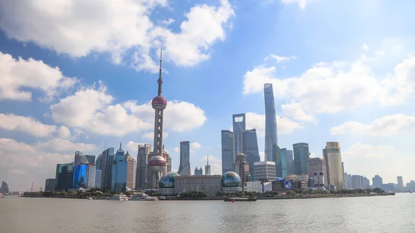 Shanghai Cina Novembre 2019 Cityscape Del Distretto Centrale Shanghai Hub — Foto Stock