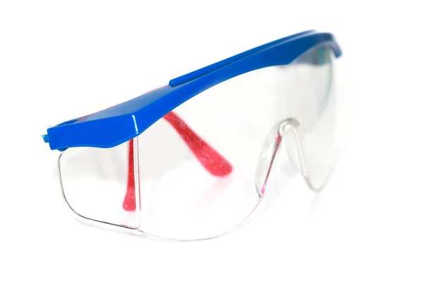 Close Shot Protective Industrial Eye Glasses — Stock Photo, Image