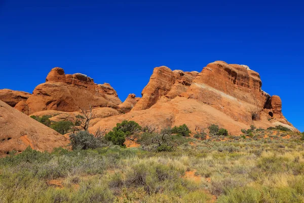 Formações Rochosas Parque Nacional Arches — Fotografia de Stock