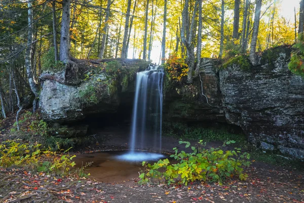 Scott Falls Michigan Upper Peninsula Munising City — Stock Photo, Image