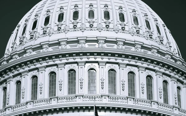 Buitenaanzicht Van Capitol Hill Building Washington — Stockfoto