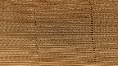 Katlanmış kart kutularının yakın çekim görüntüsü