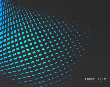 Arkaplan kullanımı için teknoloji modelinin vektör illüstrasyonu