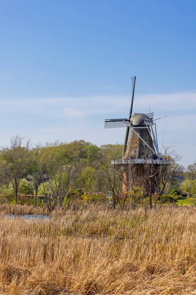 Molino Viento Isla Del Molino Viento Holland Michigan —  Fotos de Stock