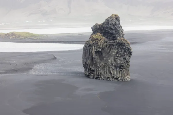 Basalt Rock Formation Reynisdrangar Iceland — Photo