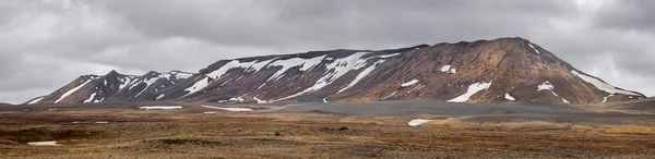 Мбаппе Вид Вулканические Горы Вблизи Района Миватн Исландии — стоковое фото