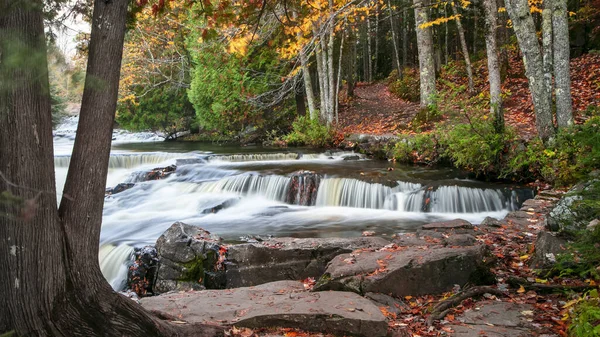 Bono Escénico Cae Península Superior Michigan Durante Otoño — Foto de Stock