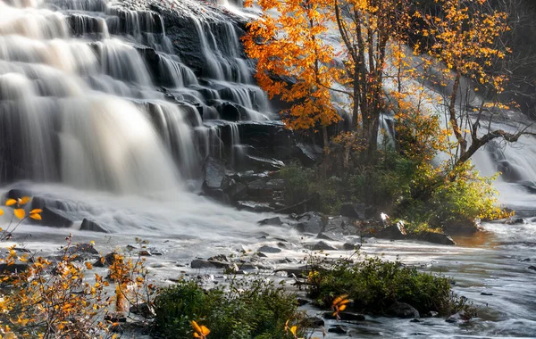 Scenic Bond Valt Michigan Bovenste Schiereiland Tijdens Herfst — Stockfoto