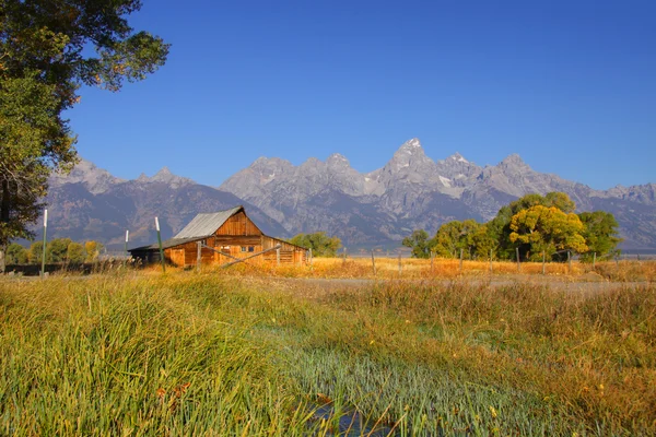 Mormonenscheune — Stockfoto