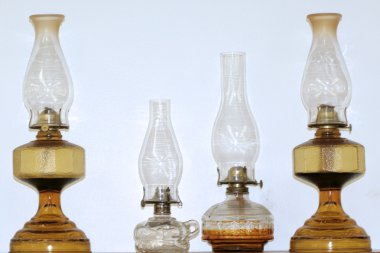 Antique lamps clipart