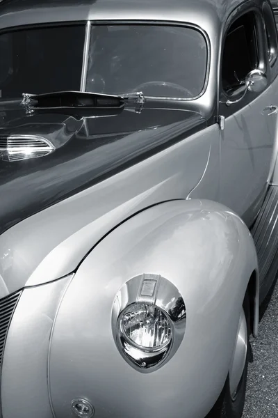 Classic gray car — Stock Photo, Image