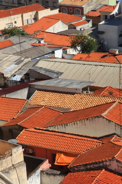 Telhado de casas — Fotografia de Stock