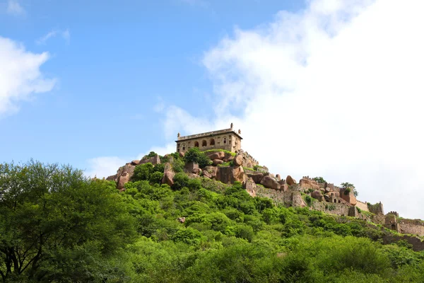 Golkonda fort landscape — Stock Photo, Image