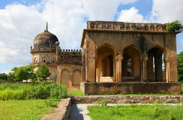 Tombe Qutbshahi a Hyderabad — Foto Stock
