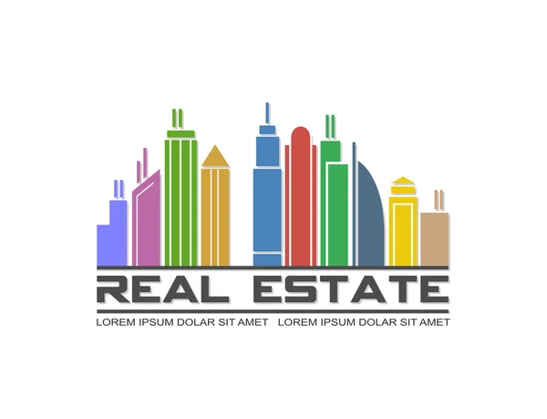 Real estate icon — Stock Vector