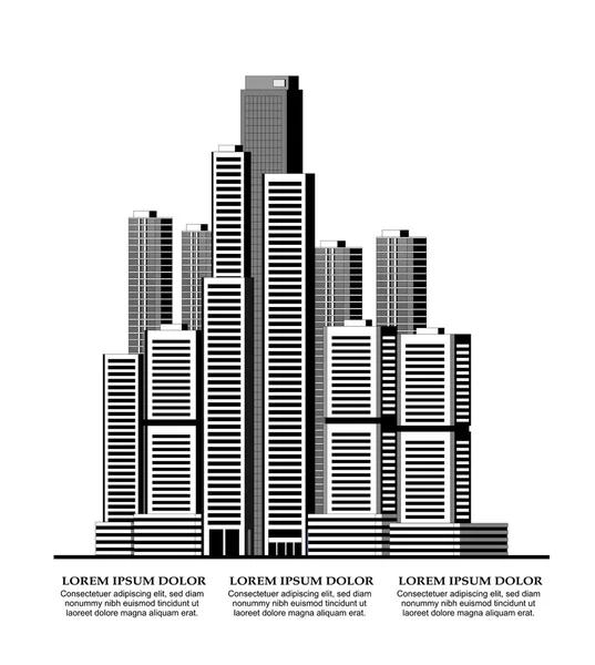 Ciudad inteligente — Archivo Imágenes Vectoriales