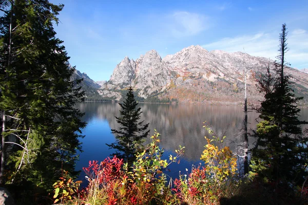 Jennipher See im Herbst — Stockfoto