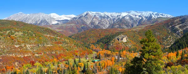 Paisagem de outono no Colorado — Fotografia de Stock