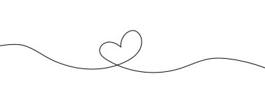 Kalp çizimi, el çizimi kalp. Beyaz arkaplanda vektör çizimi izole edildi. Sevgililer Günü. Aşk